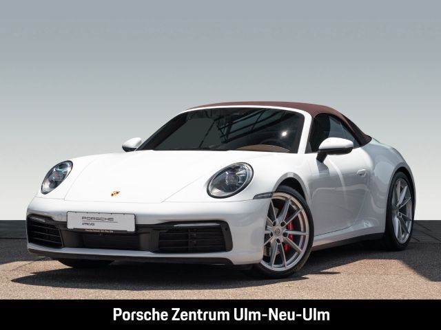 Weiss Gebraucht 2021 Porsche 911 Carrera 4S Cabriolet Cabrio | 131.900 € (Fairer Preis) - Bild 1/4