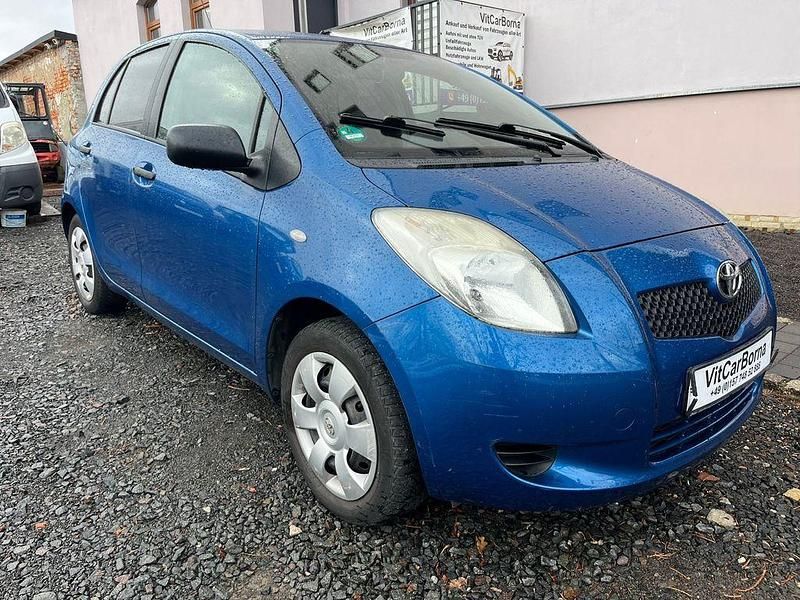 Gebraucht Toyota Yaris Cool 69 PS (50 kW) 2008 Blau Kleinwagen