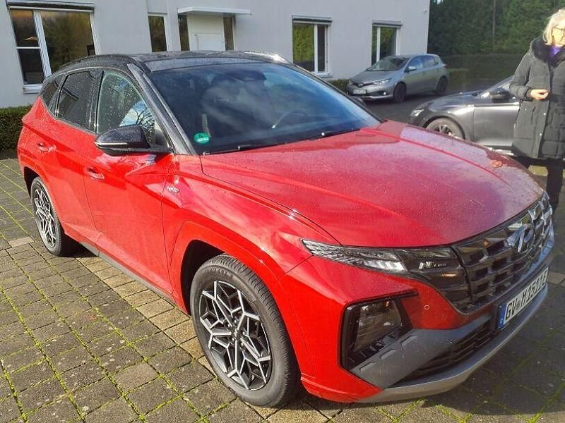 Rot Gebraucht 2022 Hyundai Tucson N Line SUV | 28.500 € (Guter Preis) - Bild 1/4