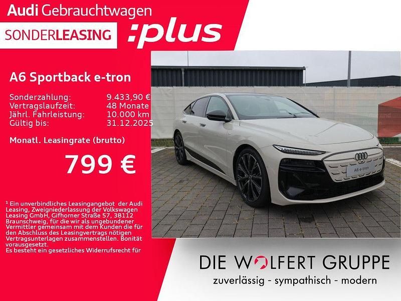 Beige Gebraucht 2025 Audi e-tron Sportback Sport SUV | 94.339 € - Bild 1/4