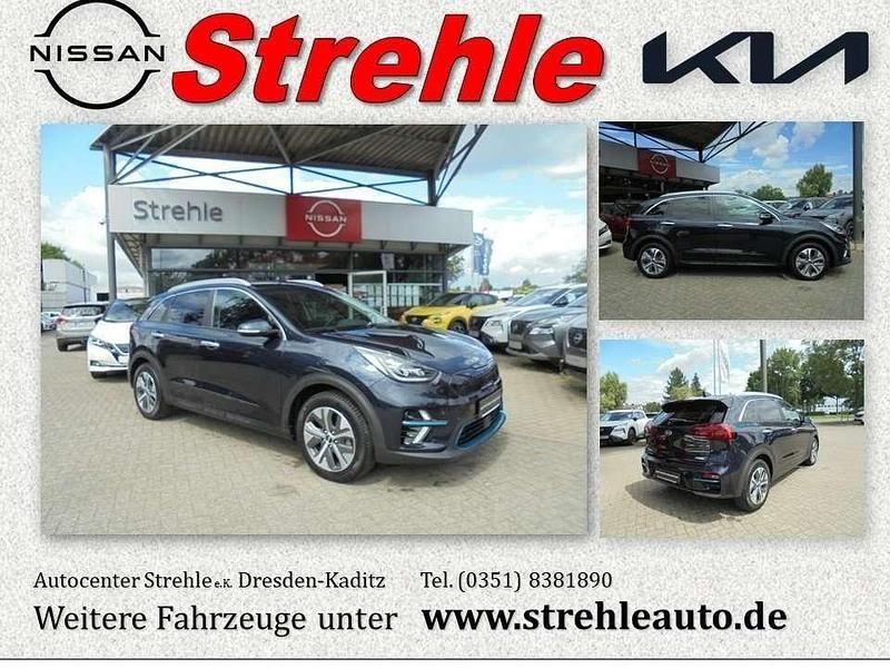 Gravity blau Gebraucht 2021 Kia e-Niro 2 SUV | 22.950 € (Fairer Preis) - Bild 1/4