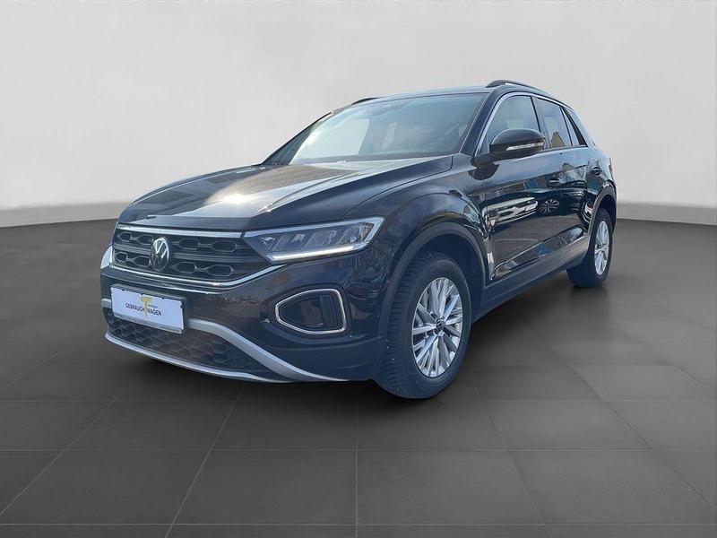 Gebraucht VW T-Roc Life 110 PS (80 kW) 2023 Schwarz SUV