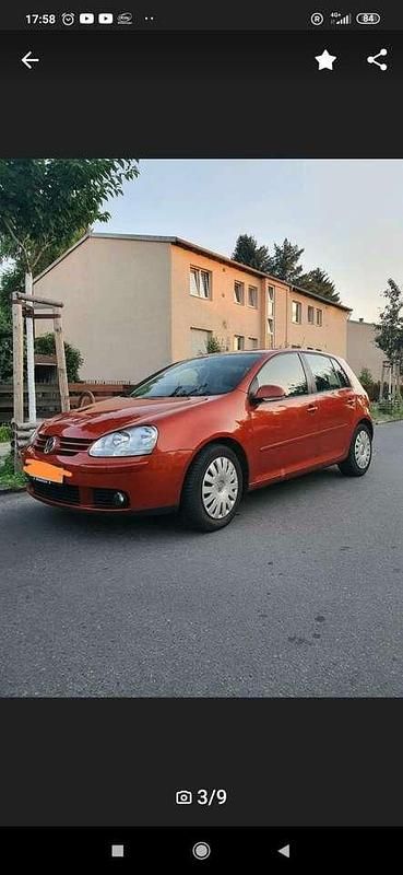 Rot Gebraucht 2006 VW Golf V Goal Limousine | 2.350 € (Guter Preis) - Bild 1/4