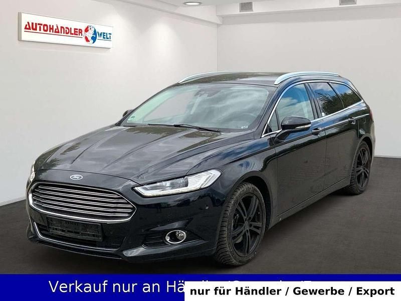 Schwarz Gebraucht 2015 Ford Mondeo Titanium Kombi | 9.999 € (Superpreis) - Bild 1/3