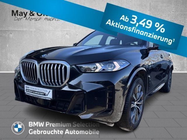 Black sapphire metallic (schwarz) Gebraucht 2024 BMW X5 M Sport SUV | 78.990 € (Guter Preis) - Bild 1/4