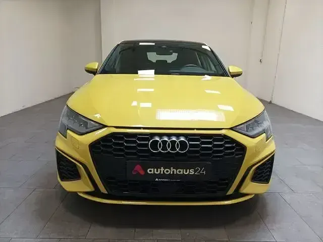 Gebraucht Audi A3 S-Line 110 PS (80 kW) 2021 Gelb Limousine