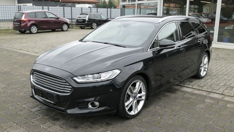 Schwarz Gebraucht 2015 Ford Mondeo Titanium Kombi | 11.990 € (Fairer Preis) - Bild 1/4