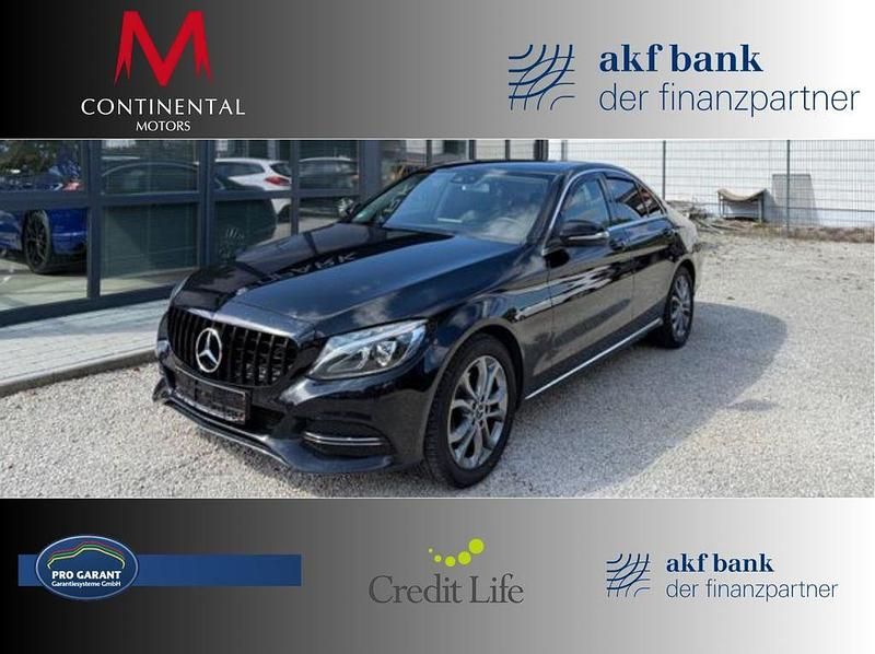 Schwarz Gebraucht 2015 Mercedes C220 Avantgarde Limousine | 12.490 € (Guter Preis) - Bild 1/4
