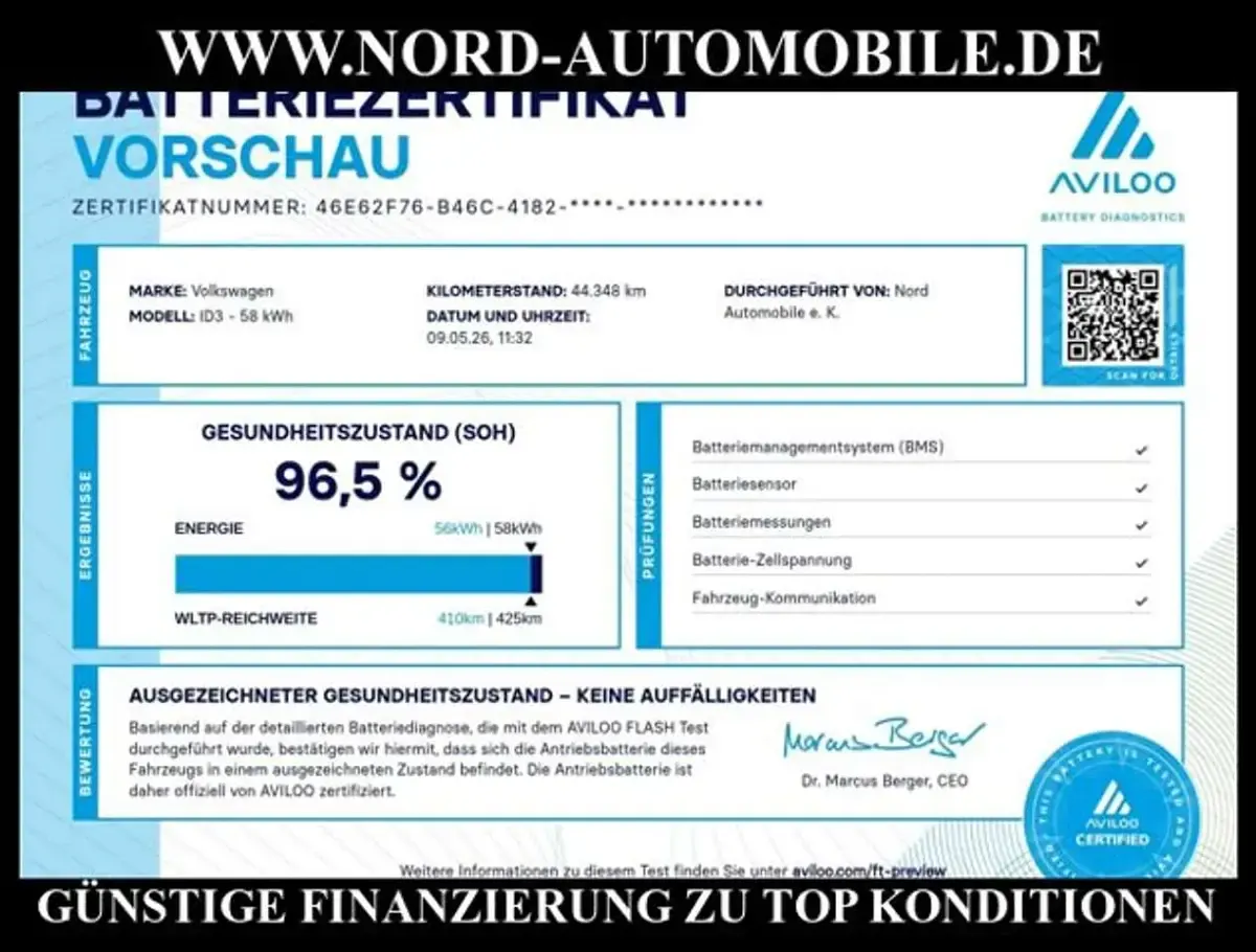 Brugt VW ID.3 Pro Performance 150 kW (204 HK) 2022 Grå Hatchback