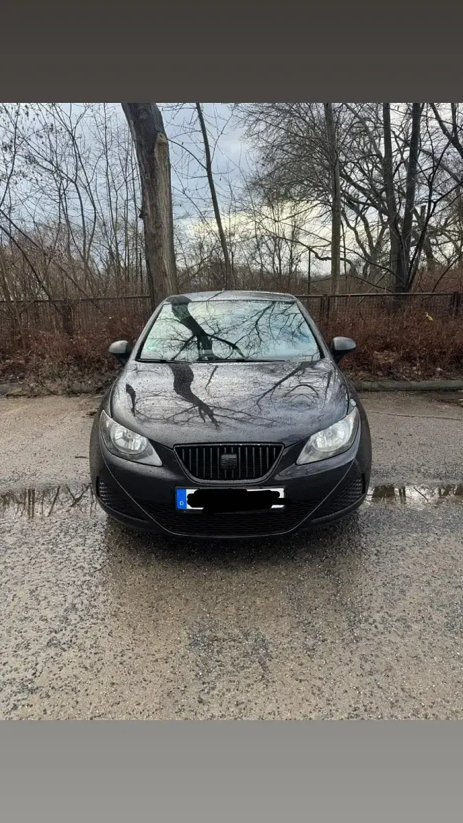 Gebraucht Seat Ibiza SC Reference 69 PS (50 kW) 2008 Schwarz Kleinwagen