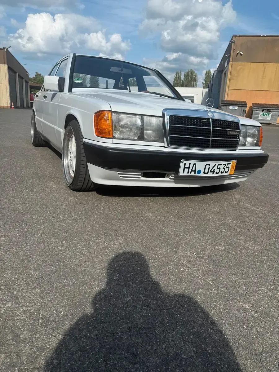 Occasion Mercedes 190 1989 Blanc Berline