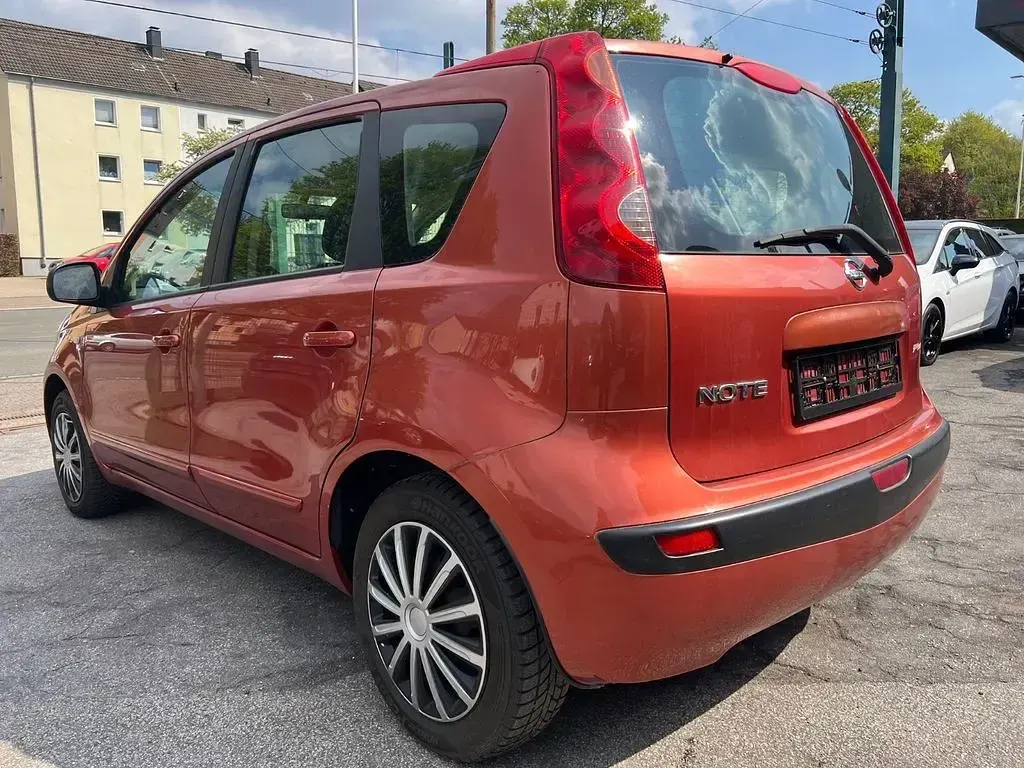 Gebraucht Nissan Note Tekna 110 PS (80 kW) 2007 Orange Kleinwagen