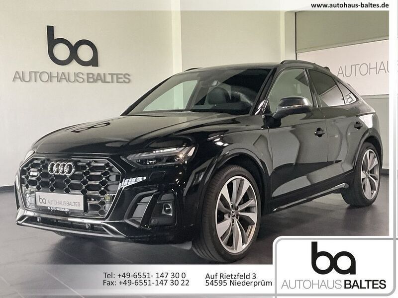 Mythosschwarz met. (metallic) Gebraucht 2023 Audi SQ5 Sportback Ambiente SUV | 59.850 € (Fairer Preis) - Bild 1/4