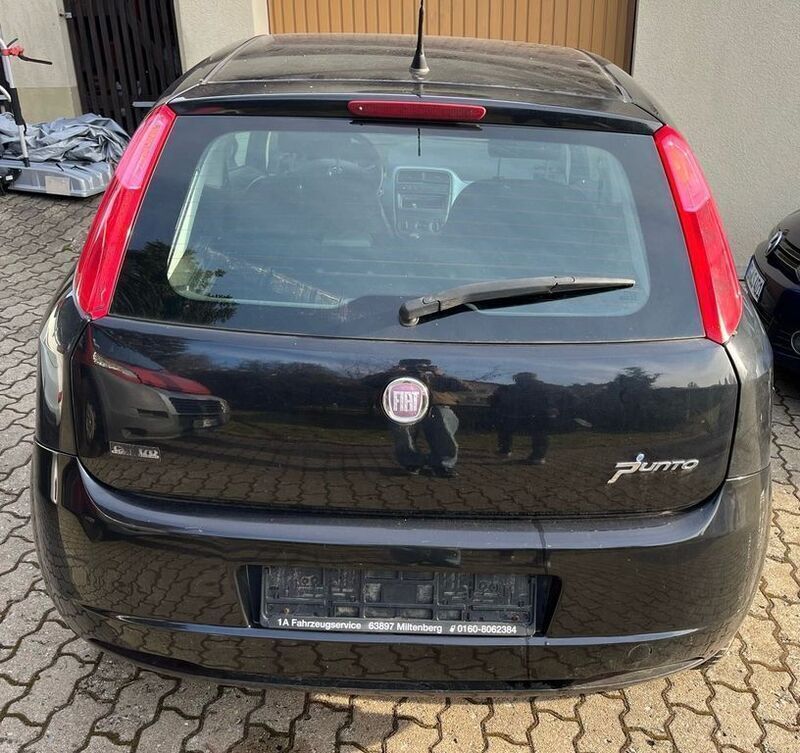 Schwarz Gebraucht 2009 Fiat Punto Dynamic Kleinwagen | 1.200 € (Superpreis) - Bild 1/4