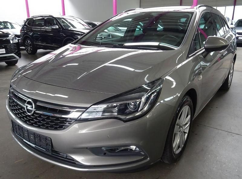Grau Gebraucht 2017 Opel Astra Active Kombi | 6.949 € (Guter Preis) - Bild 1/4