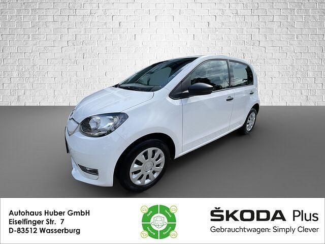 Gebraucht Skoda Citigo-e IV Ambition 61 kW (83 PS) 2020 Weiß Kleinwagen