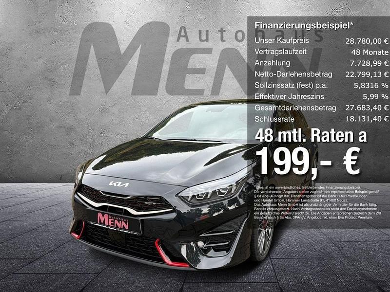 Schwarz Gebraucht 2023 Kia Ceed GT Limousine | 28.780 € (Fairer Preis) - Bild 1/4
