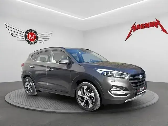 Gebraucht Hyundai Tucson Premium 177 PS (130 kW) 2017 Grau SUV