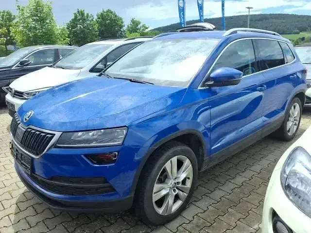 Gebraucht Skoda Karoq Style 150 PS (110 kW) 2021 Blau SUV
