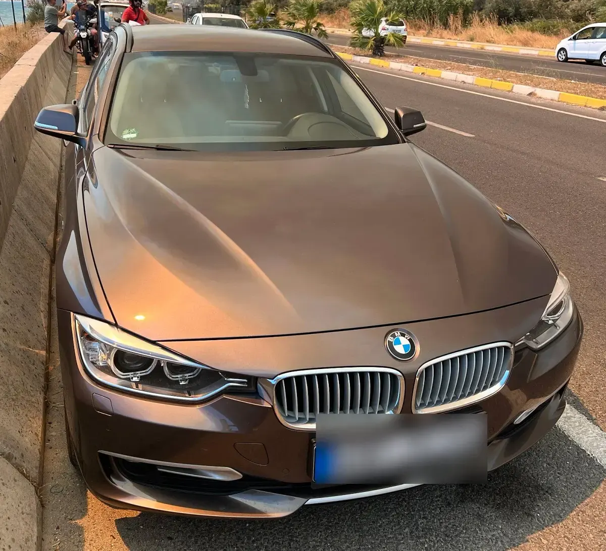 Gebraucht BMW 316 116 PS (85 kW) 2013 Braun Kombi