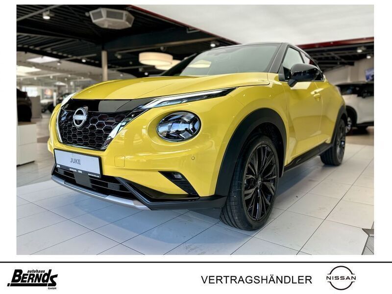 Iconic yellow metallic/dach in Neu 2025 Nissan Juke SUV | 31.985 € (Etwas zu teuer) - Bild 1/4