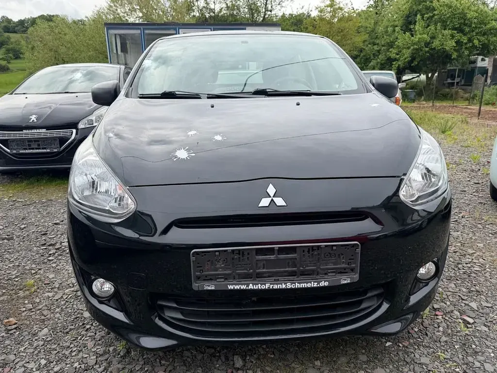 Gebraucht Mitsubishi Space Star Diamant Edition 71 PS (52 kW) 2016 Schwarz Kleinwagen