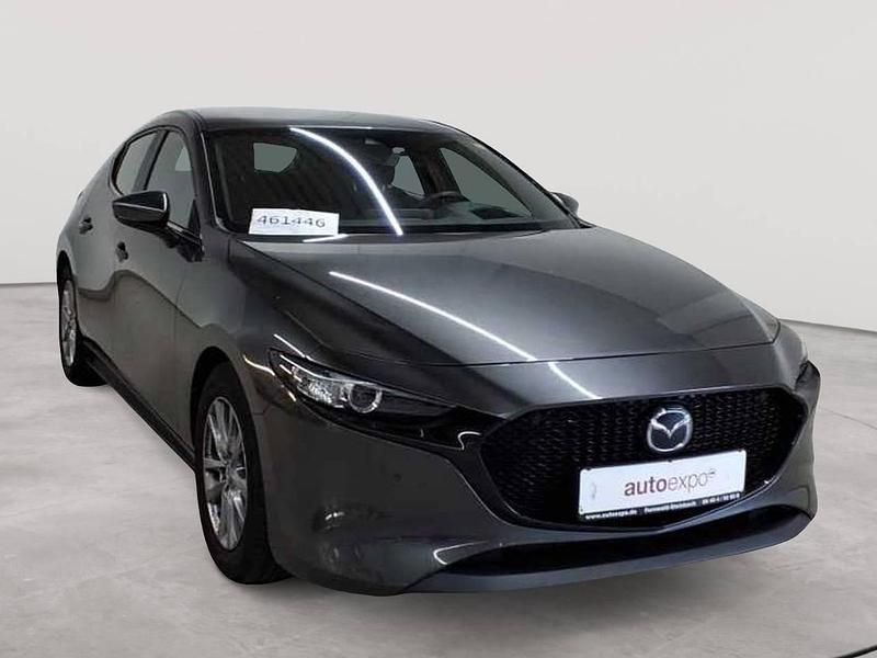 Matrixgrau metallic Gebraucht 2021 Mazda 3 Selection Limousine | 12.990 € - Bild 1/4