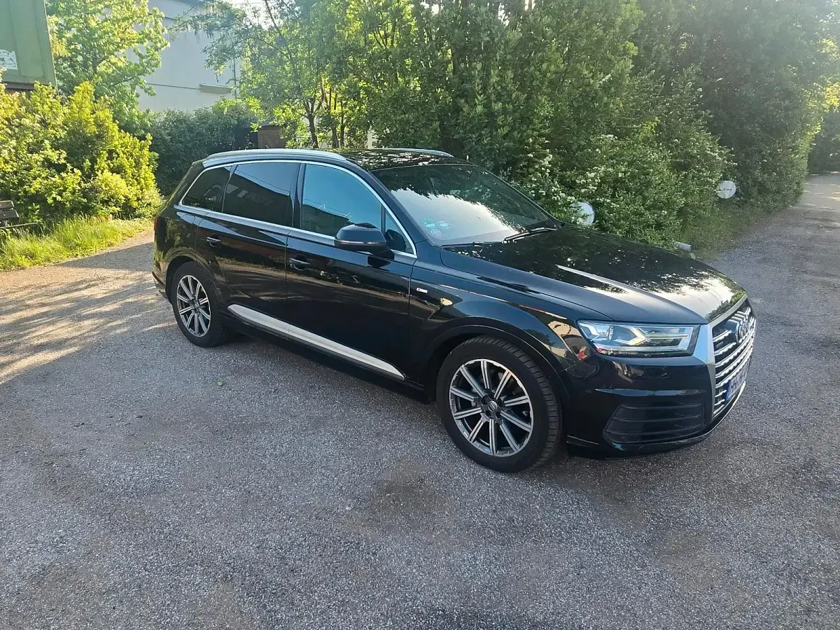 Gebraucht Audi Q7 S-Line 260 PS (191 kW) 2016 Schwarz SUV