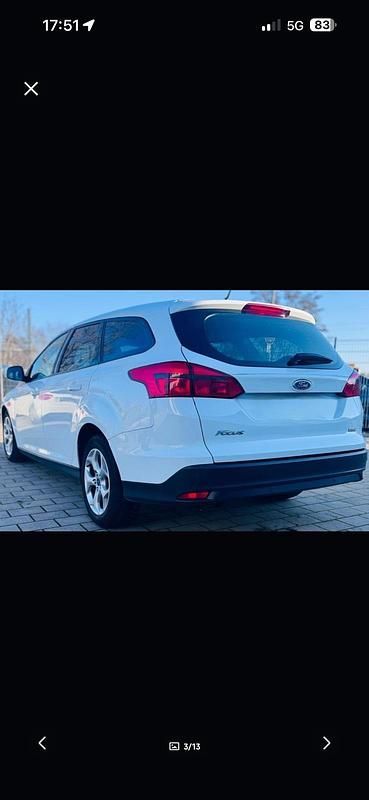 Gebraucht Ford Focus 101 PS (74 kW) 2017 Weiß Kombi