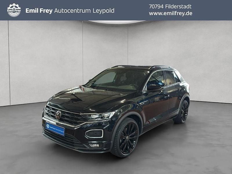 Schwarz Gebraucht 2022 VW T-Roc Sport SUV | 25.490 € (Fairer Preis) - Bild 1/4