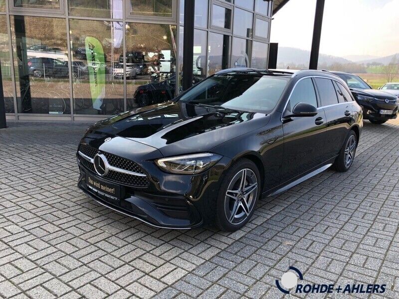 Gebraucht Mercedes C300e AMG line 313 PS (230 kW) 2022 Obsidianschwarz Kombi