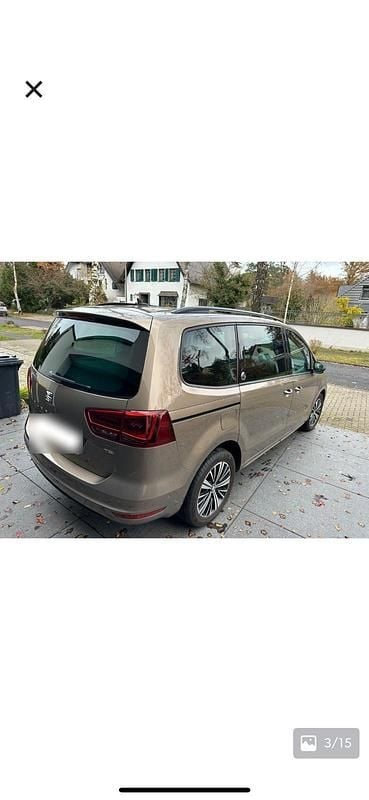 Gebraucht Seat Alhambra 150 PS (110 kW) 2017 Beige Van / Kleinbus