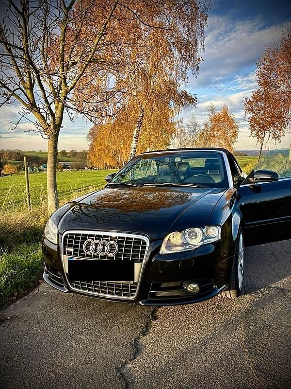 Schwarz Gebraucht 2009 Audi A4 Cabriolet Cabrio | 8.199 € (Guter Preis) - Bild 1/4