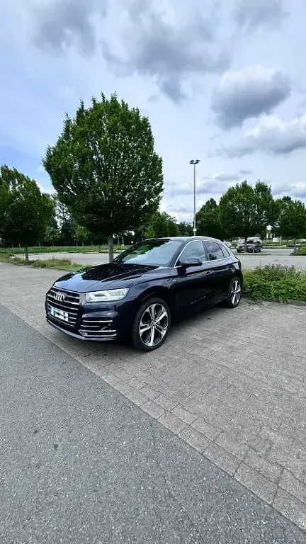 Second-hand Audi Q5 Sport 367 CP (269 kW) 2020 Albastru SUV