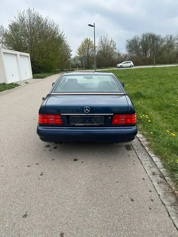Gebraucht Mercedes SL320 231 PS (169 kW) 1995 Blau Cabrio