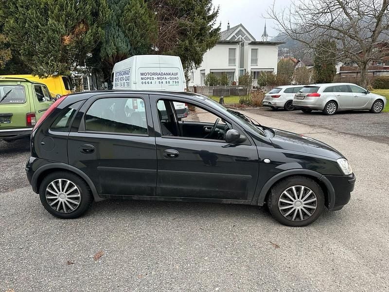 Gebraucht Opel Corsa 69 PS (50 kW) 2005 Schwarz Kleinwagen