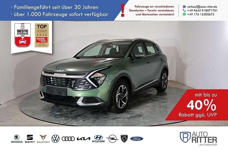 Experience green metalic/grün Neu 2025 Kia Sportage Silver SUV | 32.990 € (Fairer Preis) - Bild 1/4
