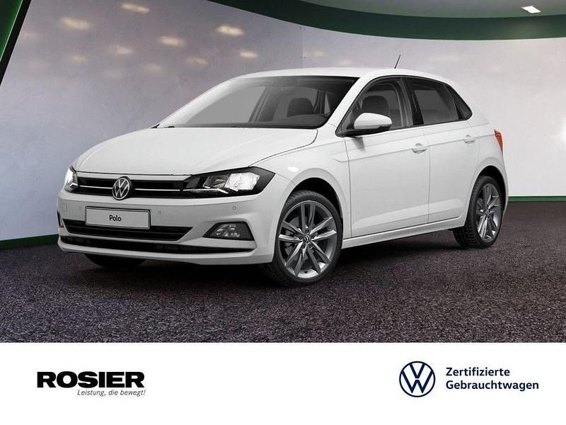 Weiß Gebraucht 2021 VW Polo Highline Kleinwagen | 15.480 € (Fairer Preis) - Bild 1/4