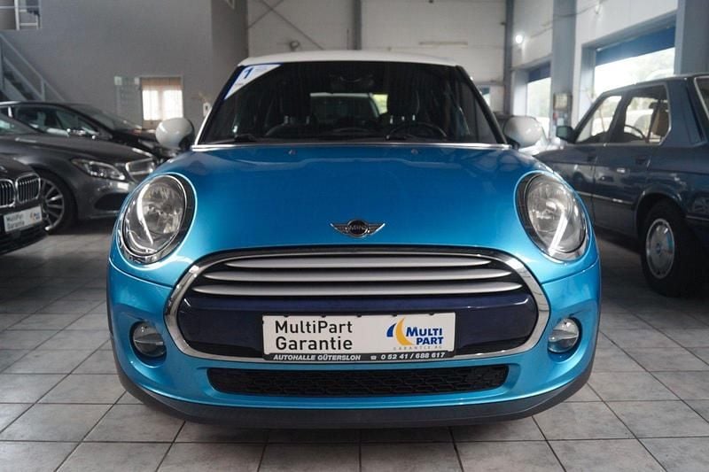 Käytetty Mini Cooper D Pepper 116 HP (85 kW) 2015 Sininen Viistoperä