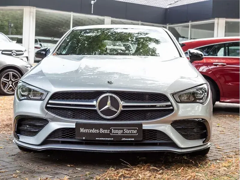Gebraucht Mercedes CLA35 AMG AMG 306 PS (225 kW) 2021 Iridiumsilber metallic Coupé