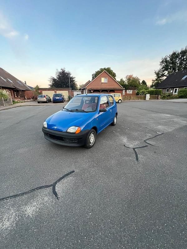 Blau Gebraucht 1998 Fiat Seicento Kleinwagen | 200 € (Superpreis) - Bild 1/4