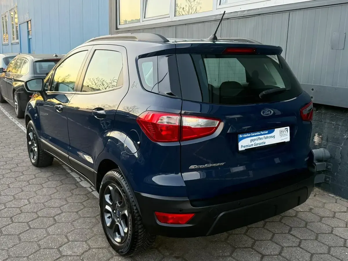 Gebraucht Ford Ecosport Cool & Connect 125 PS (91 kW) 2018 Blau SUV