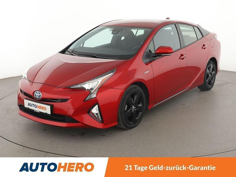 Rot Gebraucht 2018 Toyota Prius Executive Kleinwagen | 17.910 € (Fairer Preis) - Bild 1/3