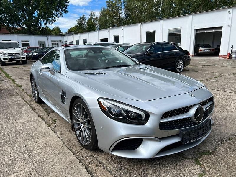 Gebraucht Mercedes SL400 367 PS (269 kW) 2018 Iridiumsilber  metalliclack Cabrio