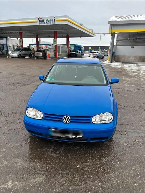Gebraucht VW Golf IV 125 PS (91 kW) 1999 Blau Kleinwagen