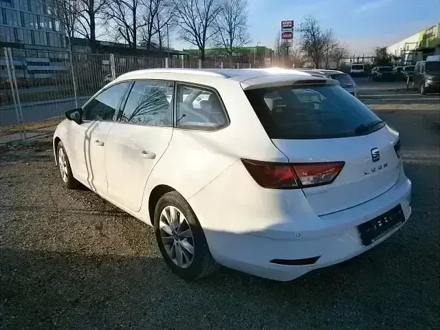Gebraucht Seat Leon ST Style 116 PS (85 kW) 2017 Weiß Kombi