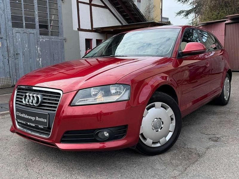 Gebraucht Audi A3 Sportback 125 PS (91 kW) 2009 Granatrot perleffekt Kleinwagen
