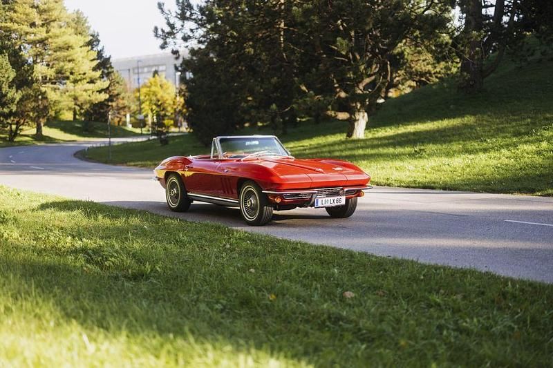 Gebraucht Corvette Stingray 300 PS (220 kW) 1966 Rot Cabrio