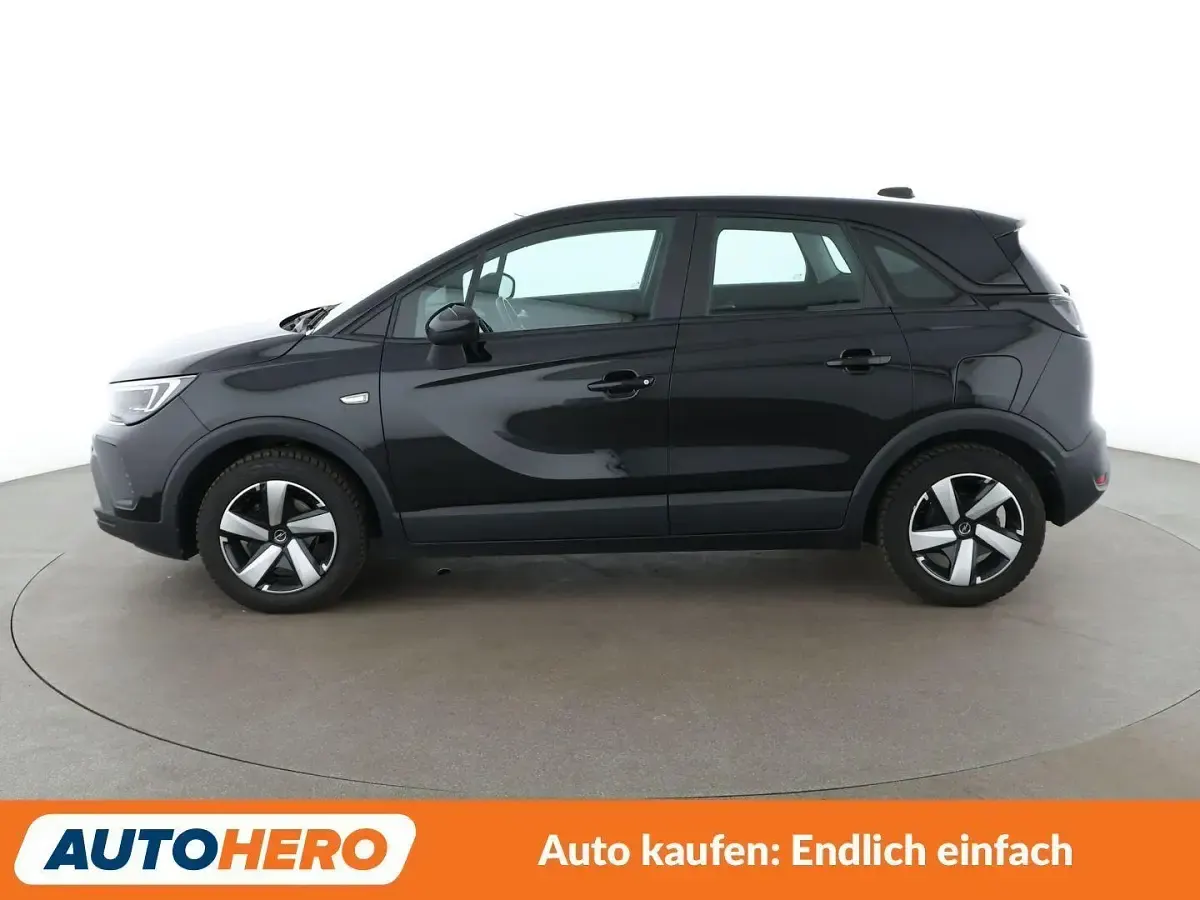 Gebraucht Opel Crossland Edition 83 PS (61 kW) 2021 Diamond black SUV