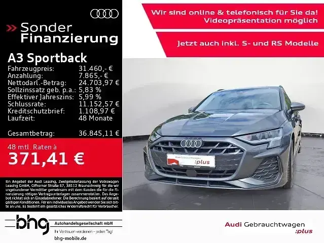 Gebraucht Audi A3 S-Line 150 PS (110 kW) 2025 Limousine